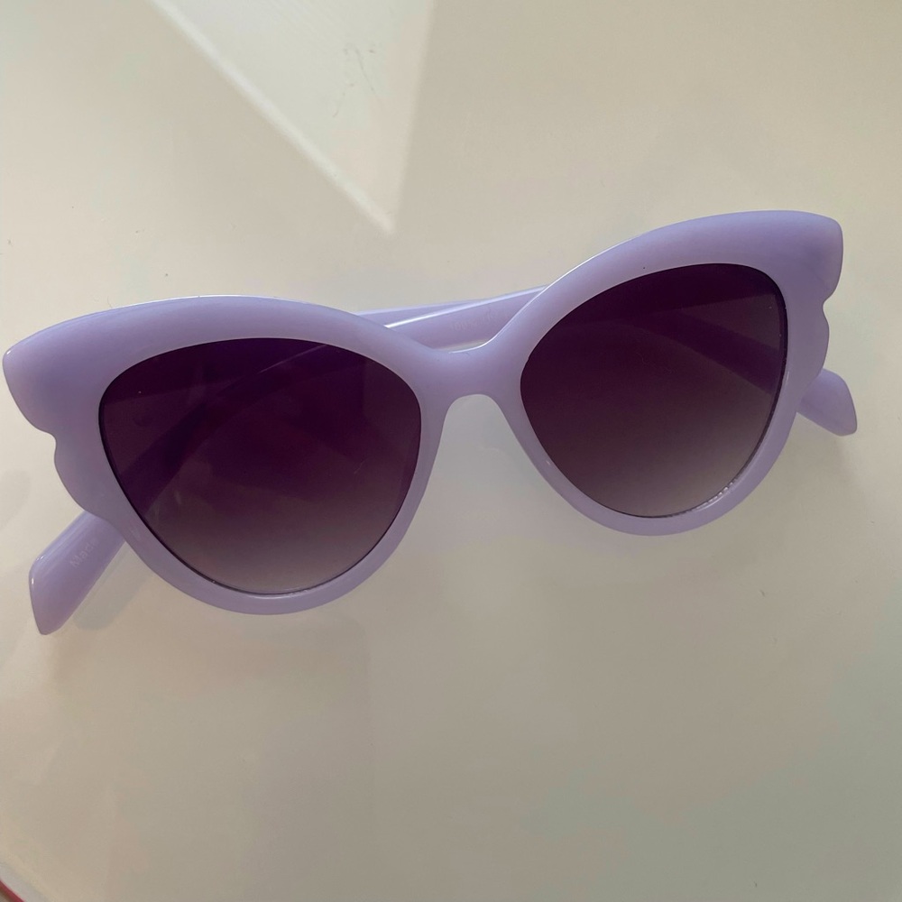 Nordstrom Lavender Cat Eye Sunglasses